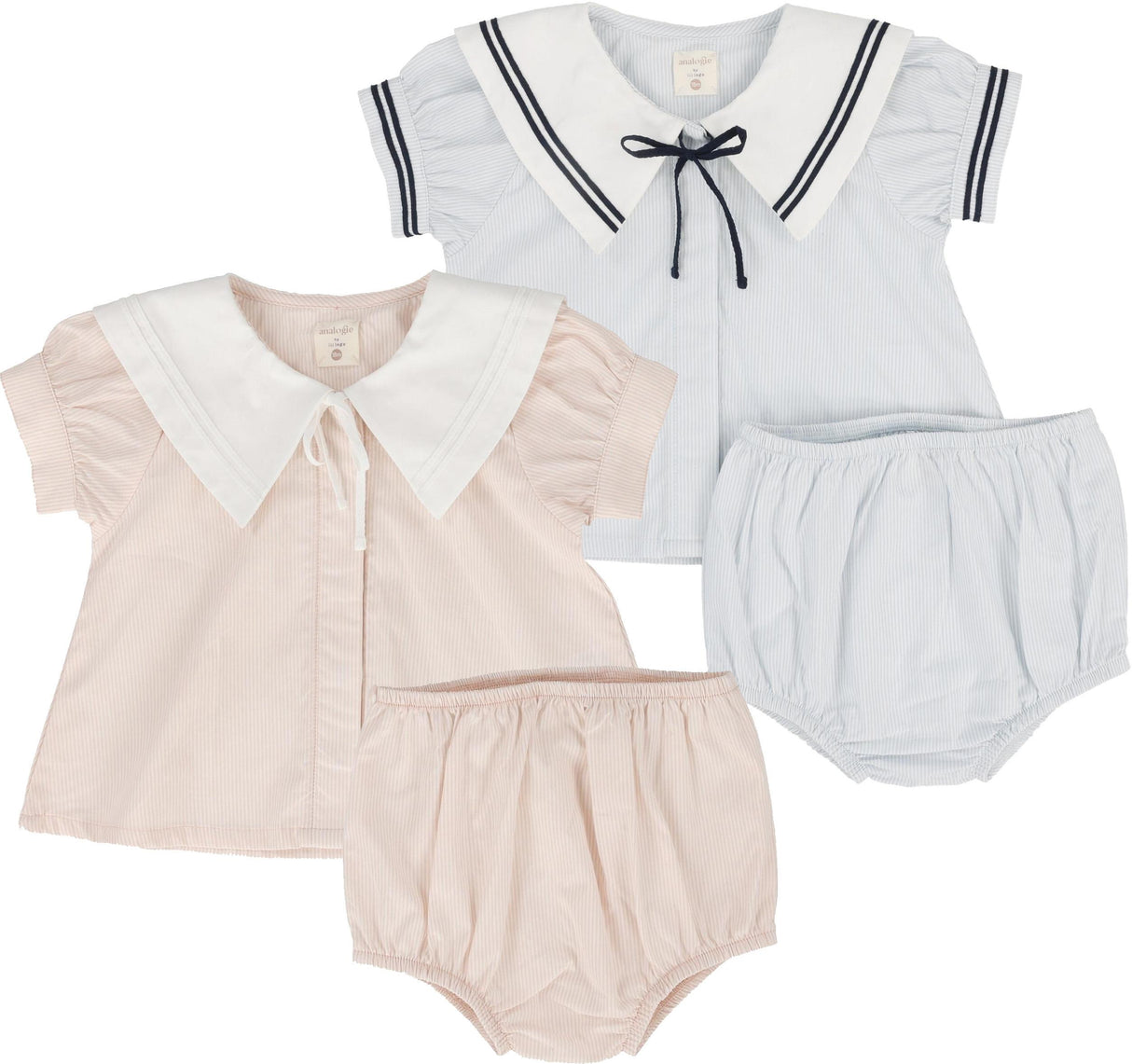 Analogie by Lil Legs Sailor Collection Baby Toddler Girls Outfit - SGS Analogie by Lil Legs Sailor Collection Baby Toddler Girls Outfit - SGS