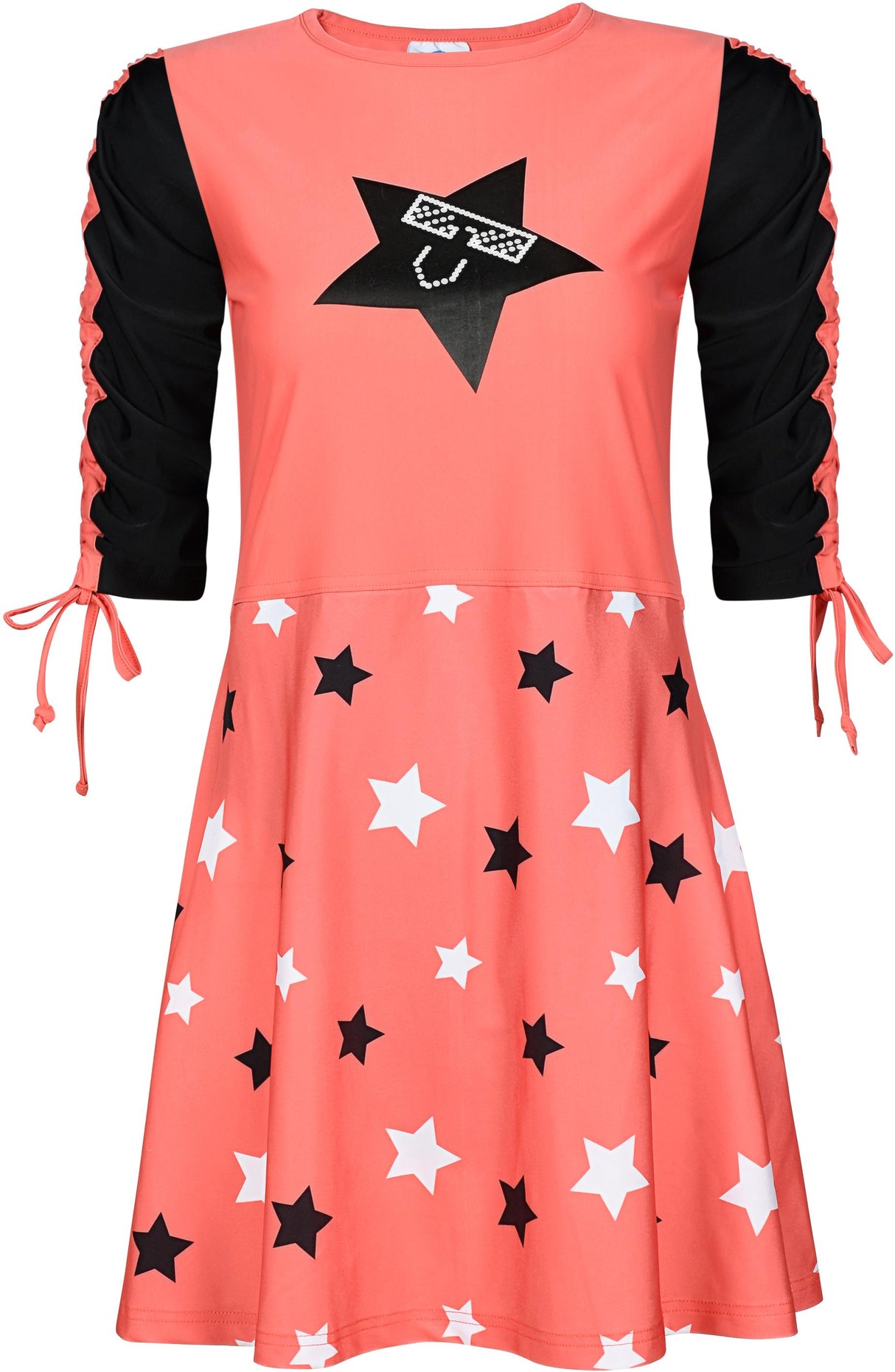 Abstract Girls Star Swim Dress - 16SDMV Abstract Girls Star Swim Dress - 16SDMV