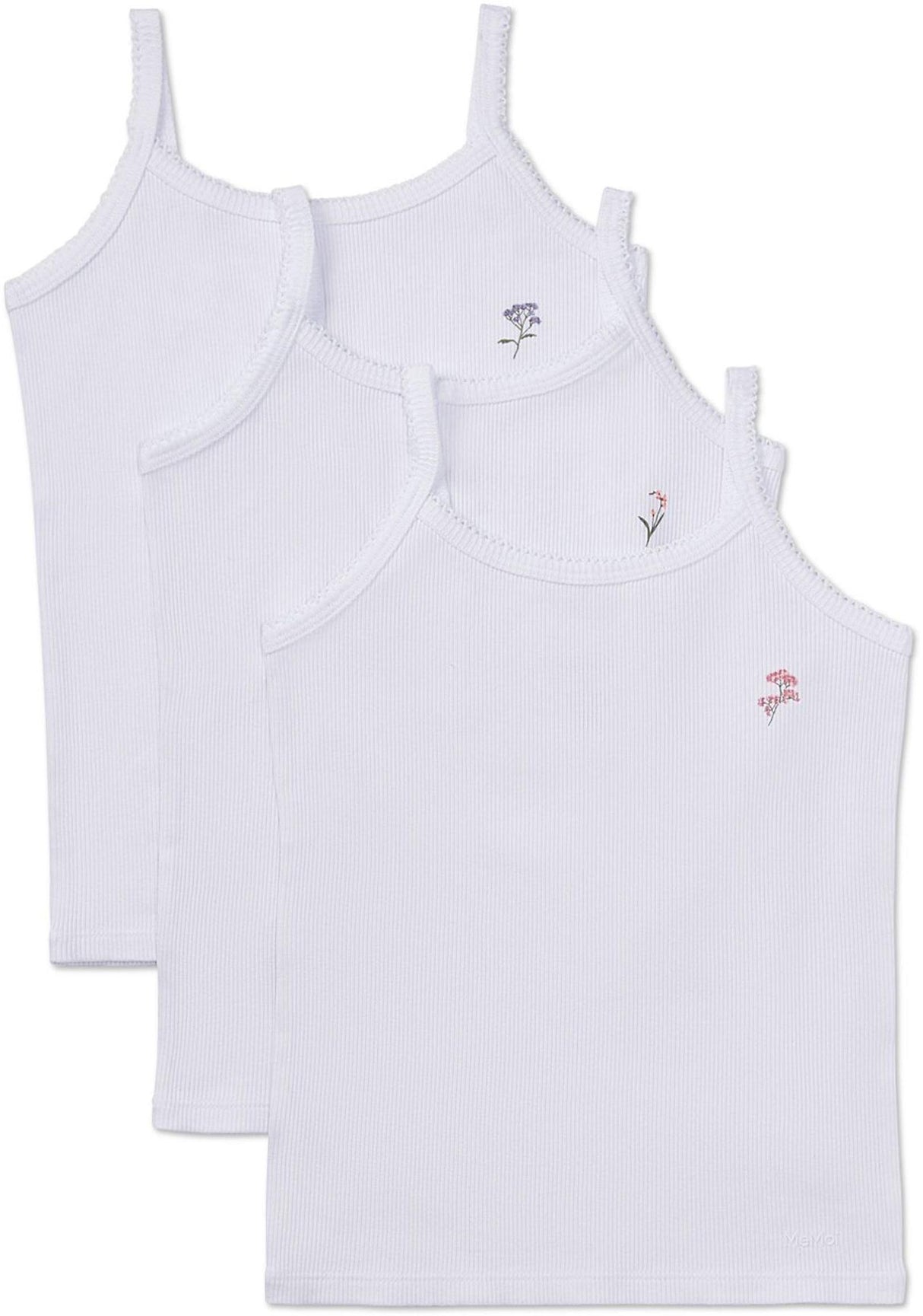 Memoi Girls Cami 3 Pack - MKU1024 Memoi Girls Cami 3 Pack - MKU1024