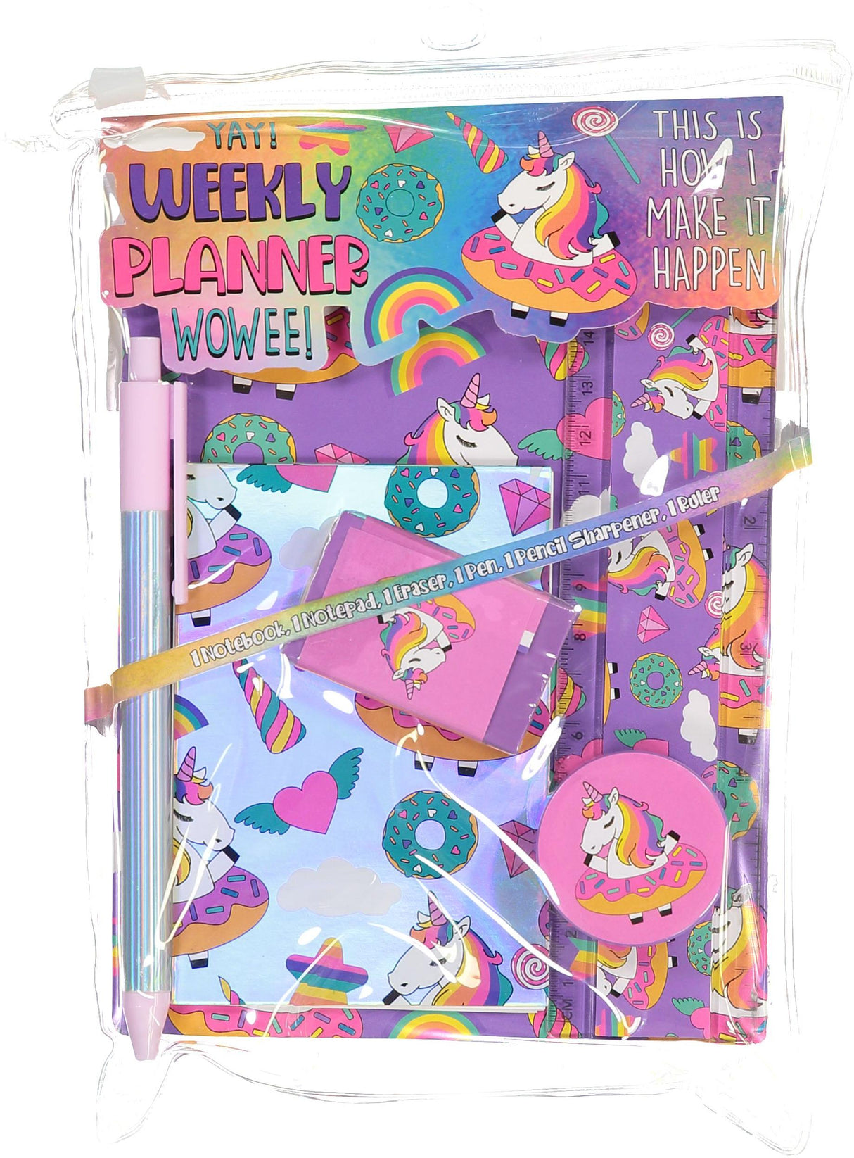 ShirtStop Unicorn Stationery Set - ANS17757 ShirtStop Unicorn Stationery Set - ANS17757