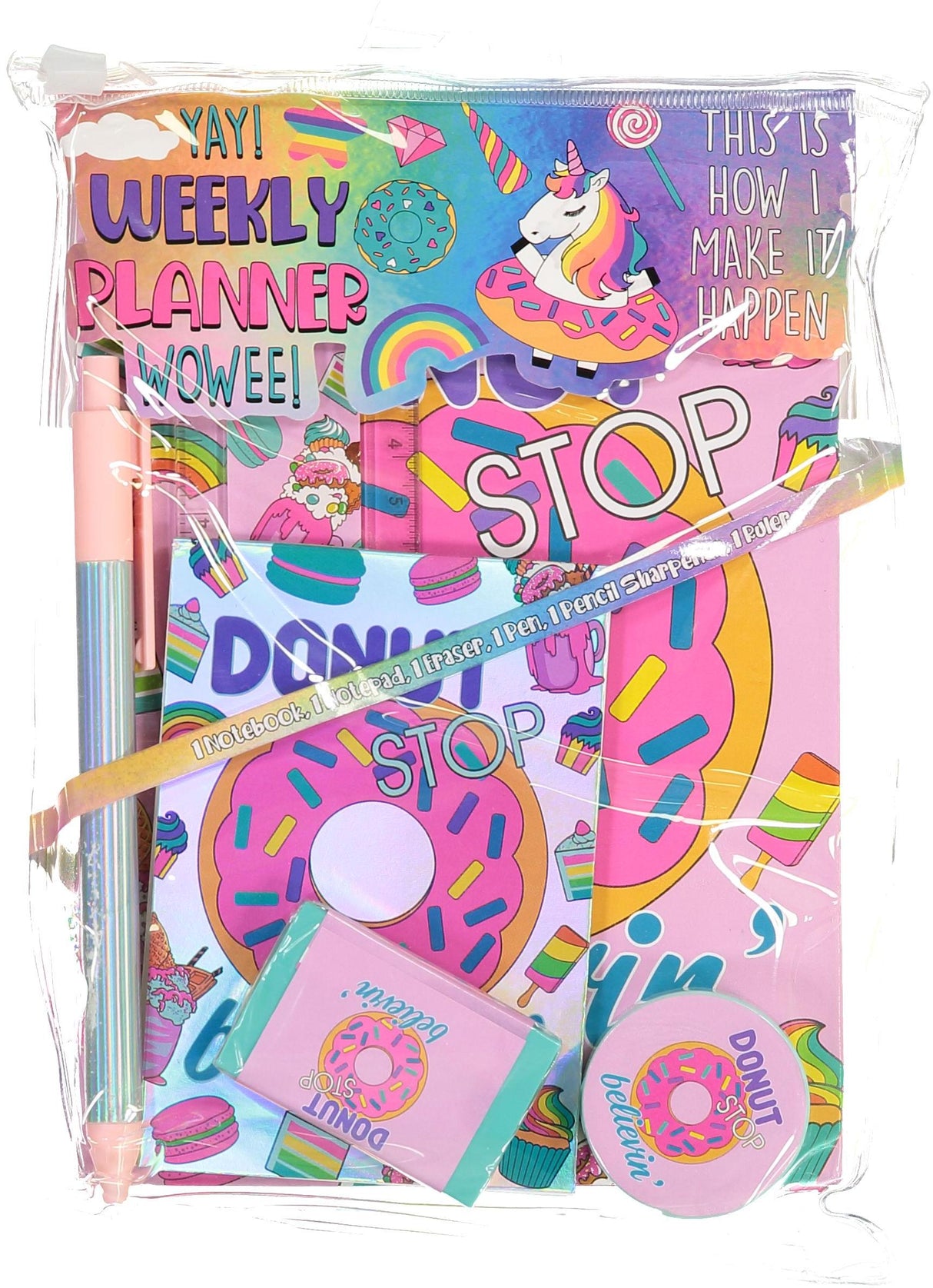 ShirtStop Donut Stationery Set - ANS17758 ShirtStop Donut Stationery Set - ANS17758