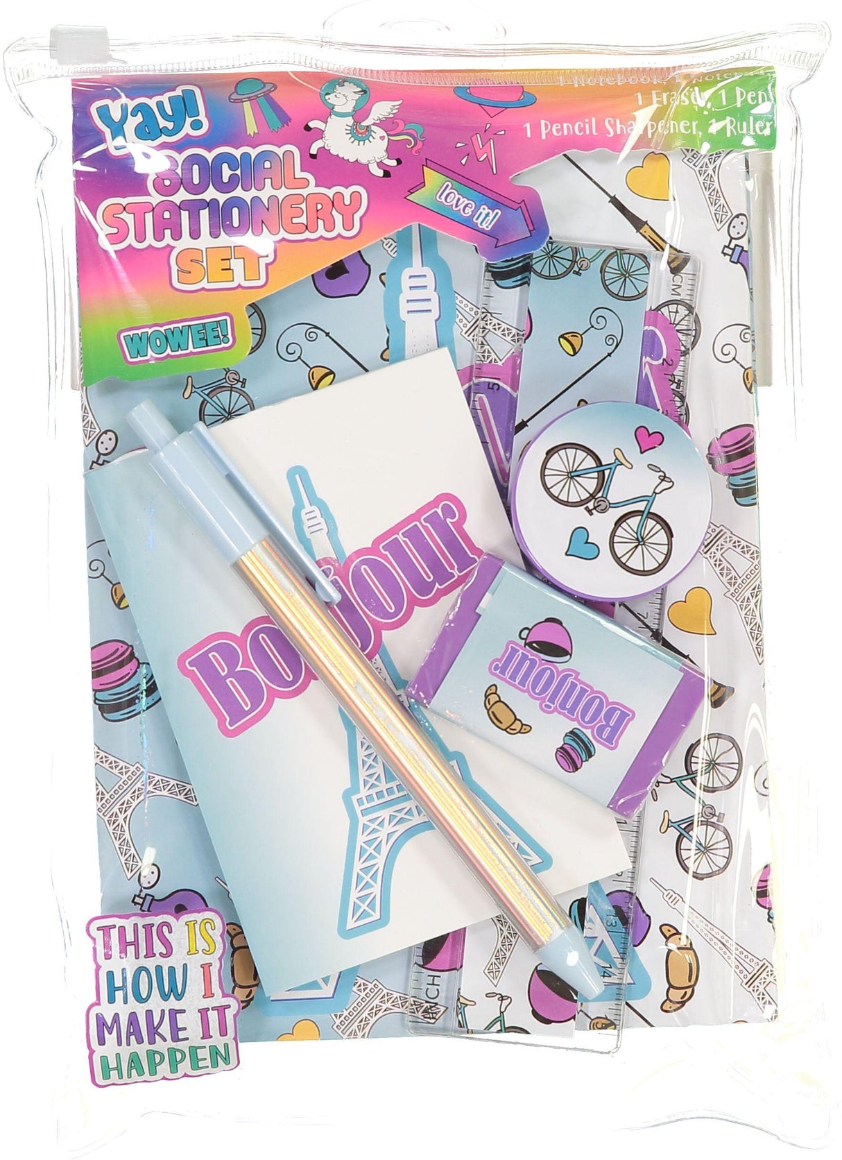 ShirtStop Bonjour Stationery Set - ANS17761 ShirtStop Bonjour Stationery Set - ANS17761