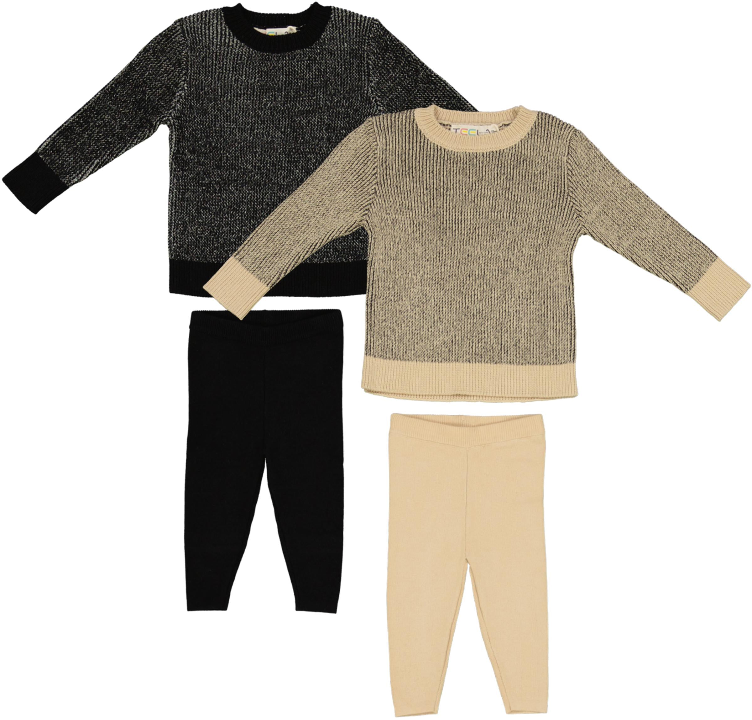Teela Baby Boys Marled Knit Outfit - 21-255
