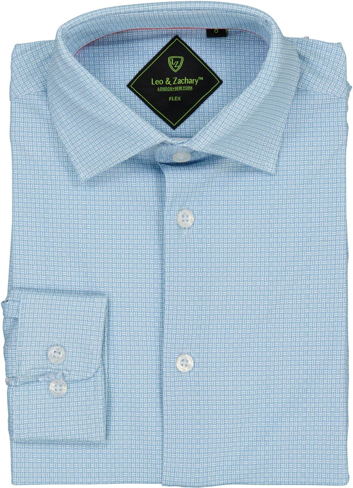 Leo & Zachary Boys Long Sleeve Flex Dress Shirt - F503 Leo & Zachary Boys Long Sleeve Flex Dress Shirt - F503