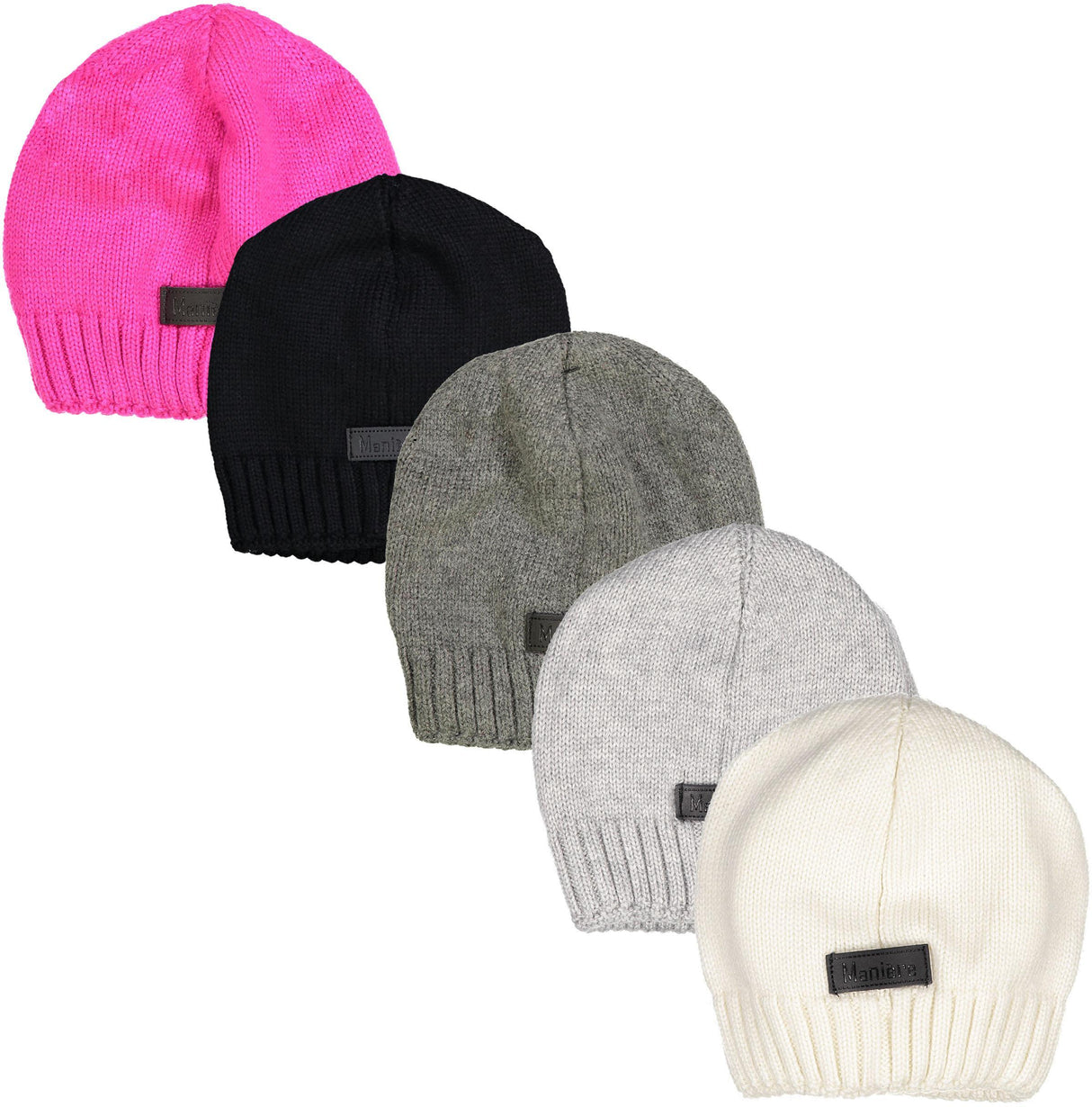Maniere Unisex Baby Wool Blend Knit Hat with Double Snap for Pompoms Maniere Unisex Baby Wool Blend Knit Hat with Double Snap for Pompoms