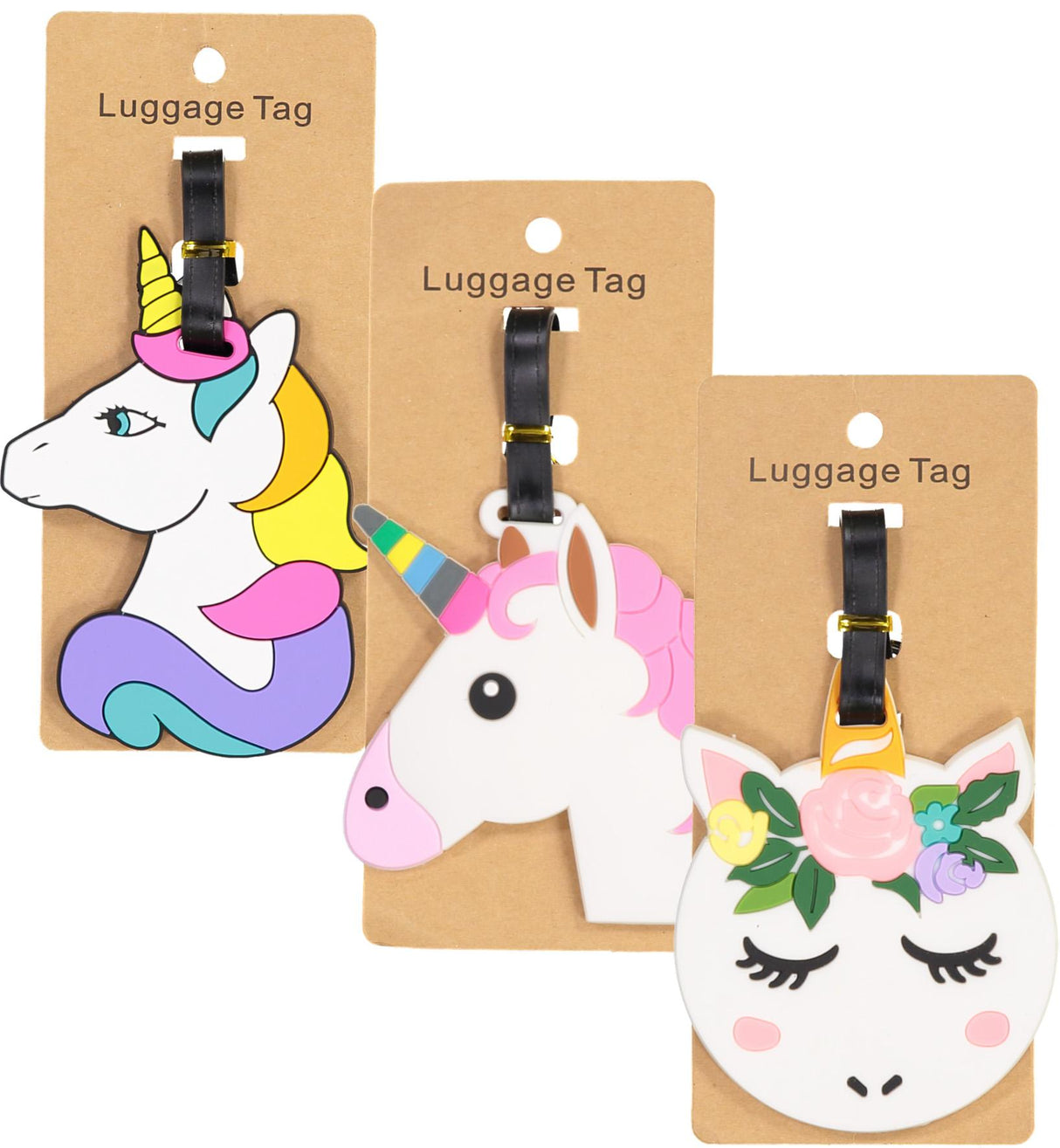 ShirtStop Unicorn Luggage Tag - BT8 ShirtStop Unicorn Luggage Tag - BT8