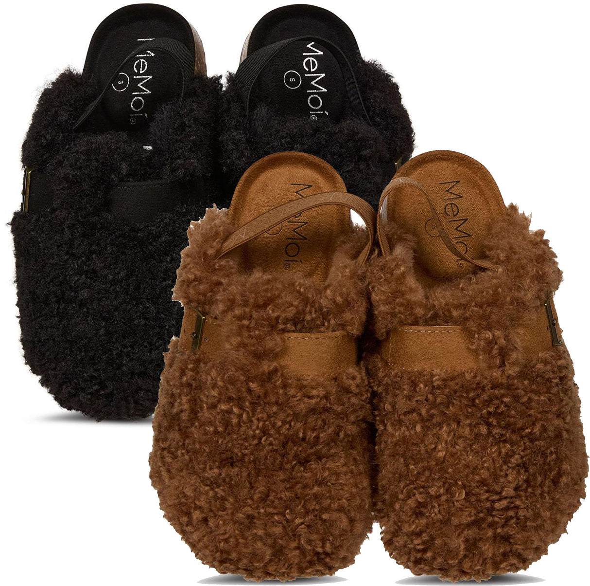 Memoi Teddy Sherpa Slippers - MKS-0015 Memoi Teddy Sherpa Slippers - MKS-0015