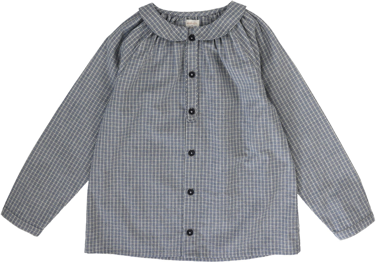 Dried Blue Plaid Dried Blue Plaid