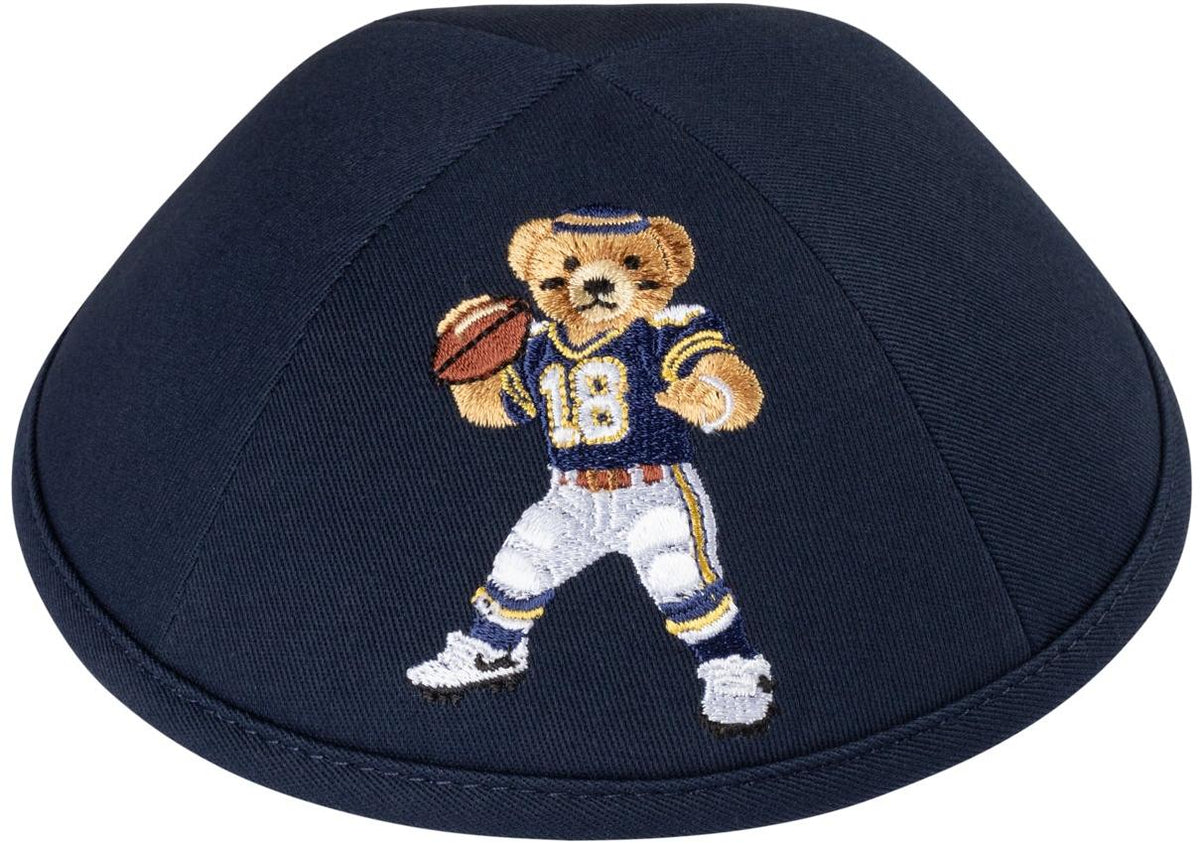 iKippah Dov Bear Cotton Yarmulka iKippah Dov Bear Cotton Yarmulka