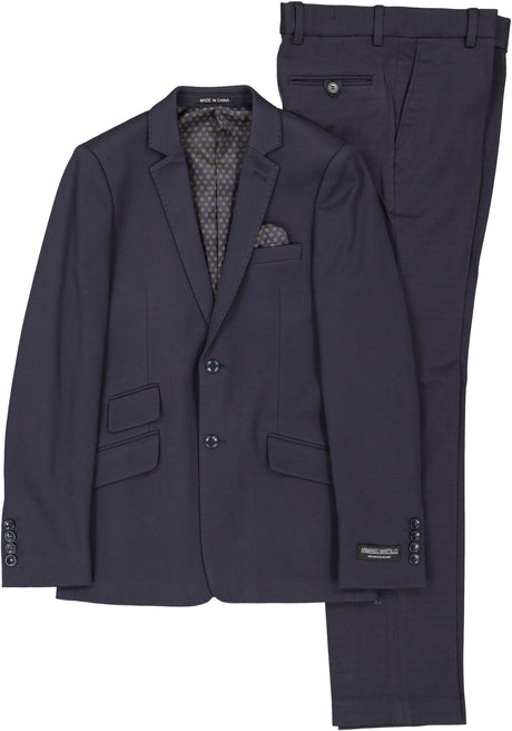 Armando Martillo Boys Navy Stretch Suit Separates - 614 Armando Martillo Boys Navy Stretch Suit Separates - 614