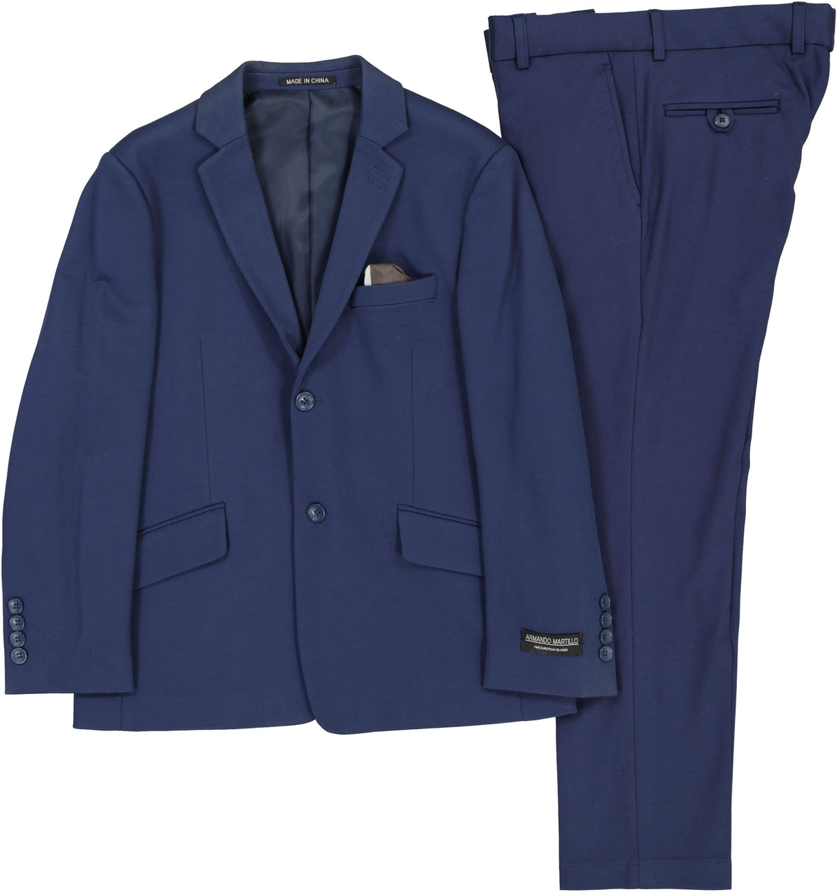 Armando Martillo Boys Off Navy Stretch Suit Separates - 614 Armando Martillo Boys Off Navy Stretch Suit Separates - 614