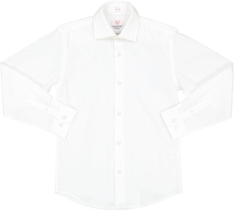 Leo & Zachary Boys Long Sleeve Twill Dress Shirt - P5590