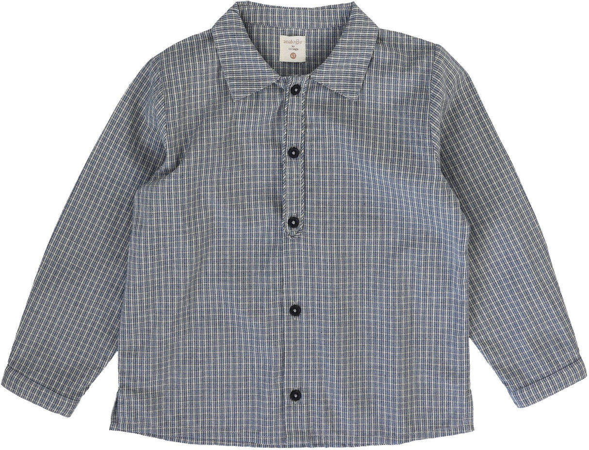 Dried Blue Plaid Dried Blue Plaid