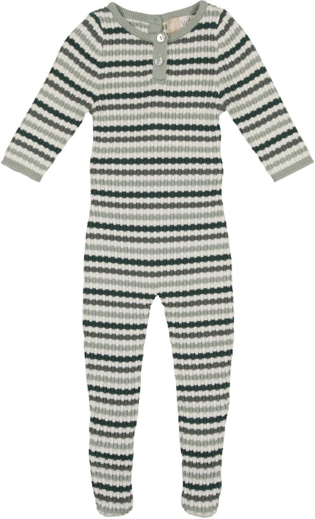 Noovel Baby Boys Striped Stretchie - SBFKS24