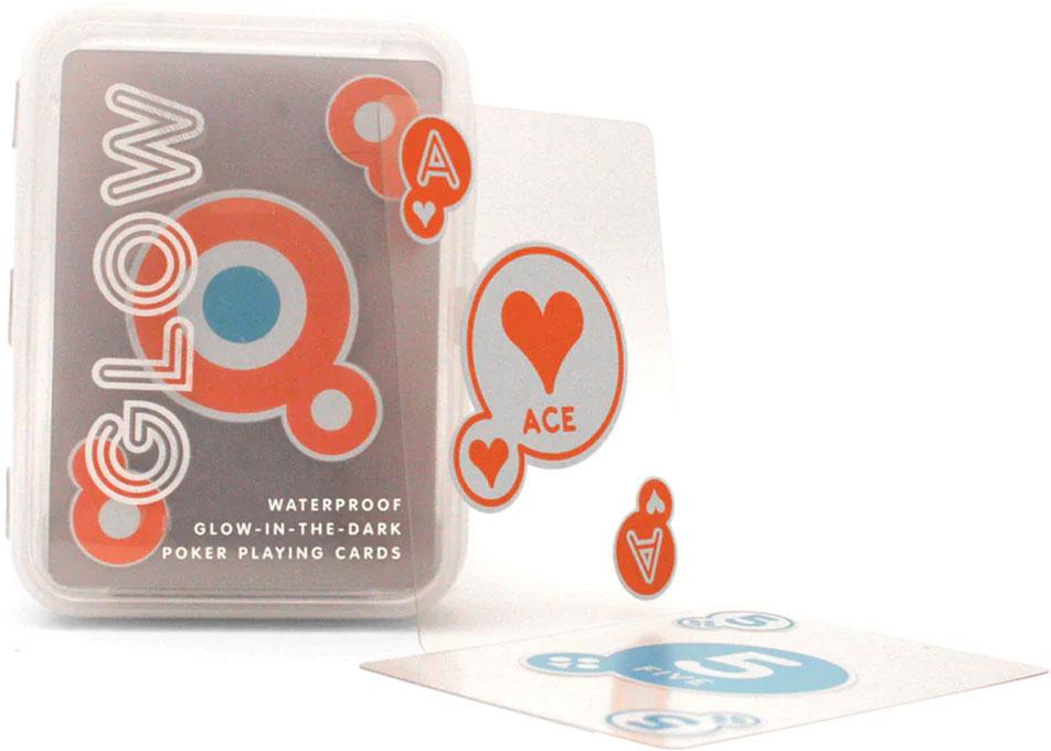 Kikkerland Glow In the Dark Playing Cards - GG34 Kikkerland Glow In the Dark Playing Cards - GG34