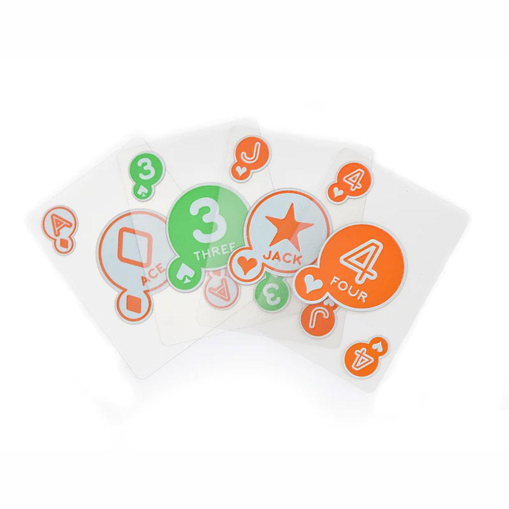 Kikkerland Glow In the Dark Playing Cards - GG34 Kikkerland Glow In the Dark Playing Cards - GG34