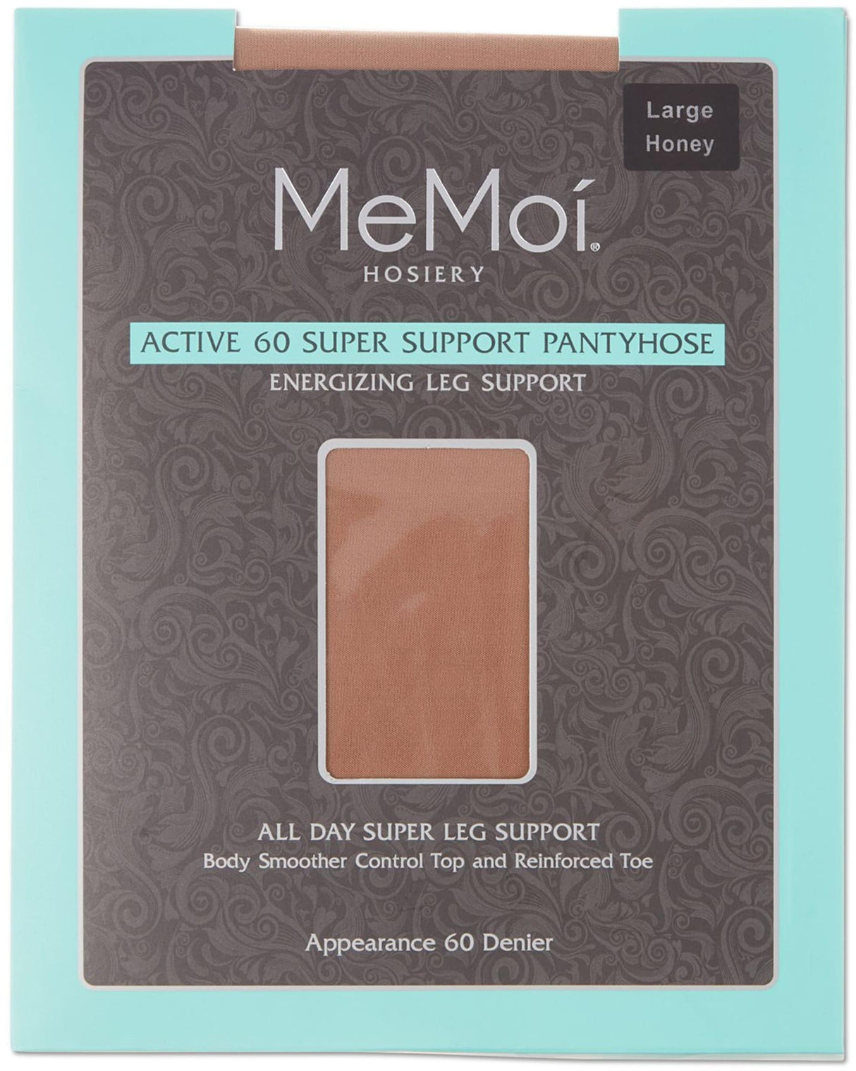 Memoi Womens Active 60 Denier Super Support Pantyhose - MS-628 Memoi Womens Active 60 Denier Super Support Pantyhose - MS-628