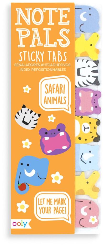 ooly Safari Animals Sticky Notes - 121-002 ooly Safari Animals Sticky Notes - 121-002
