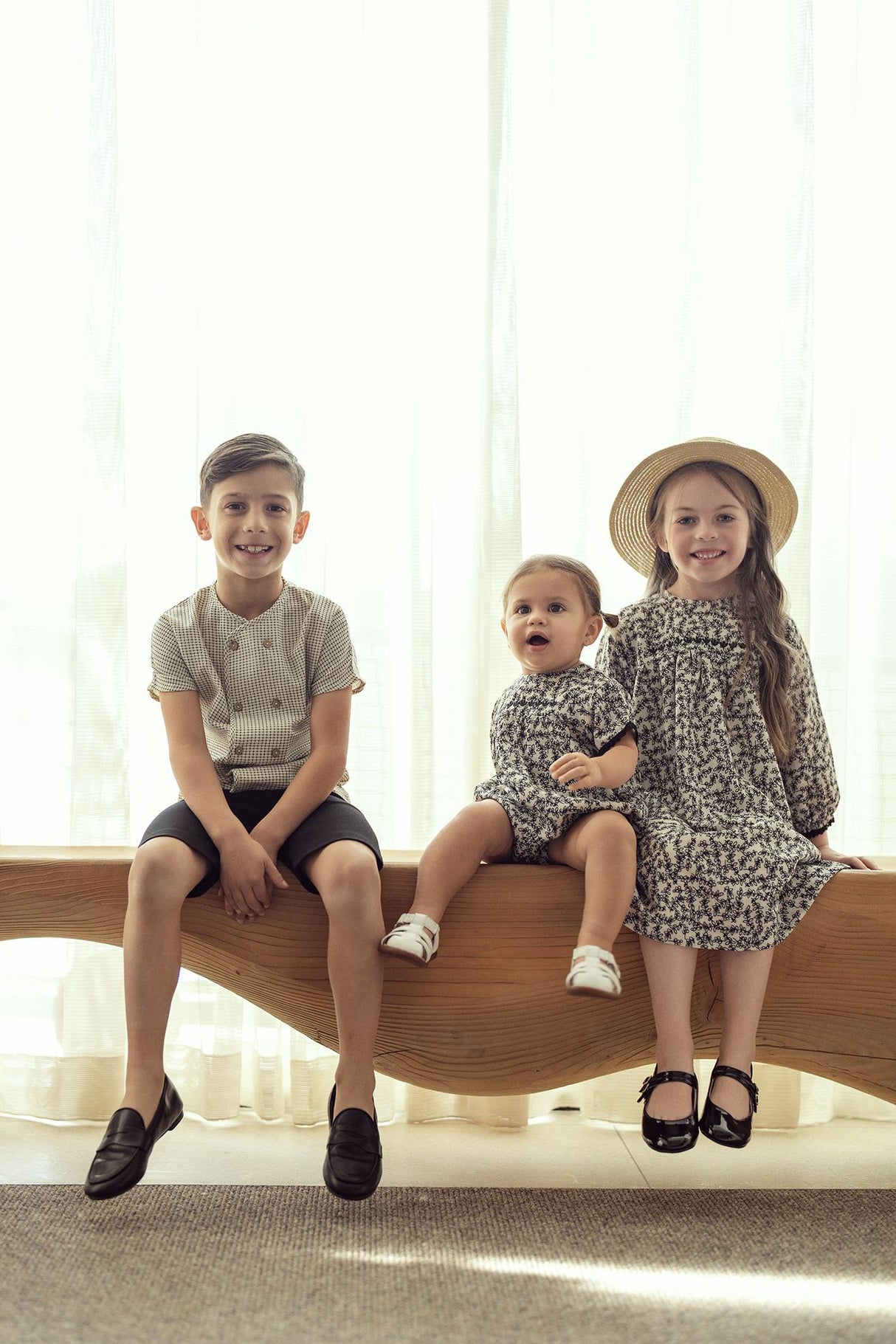 Posie & Pistachio Girls Leaf Print Dress - SB5CY2565D Posie & Pistachio Girls Leaf Print Dress - SB5CY2565D