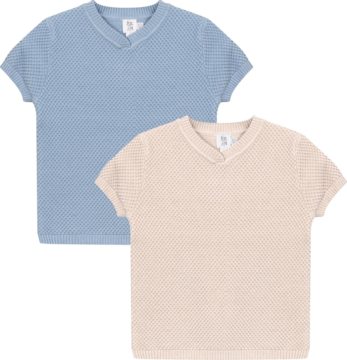 Mr. Mr. Boys Textured Short Sleeve Sweater - SB5CY2573 Mr. Mr. Boys Textured Short Sleeve Sweater - SB5CY2573