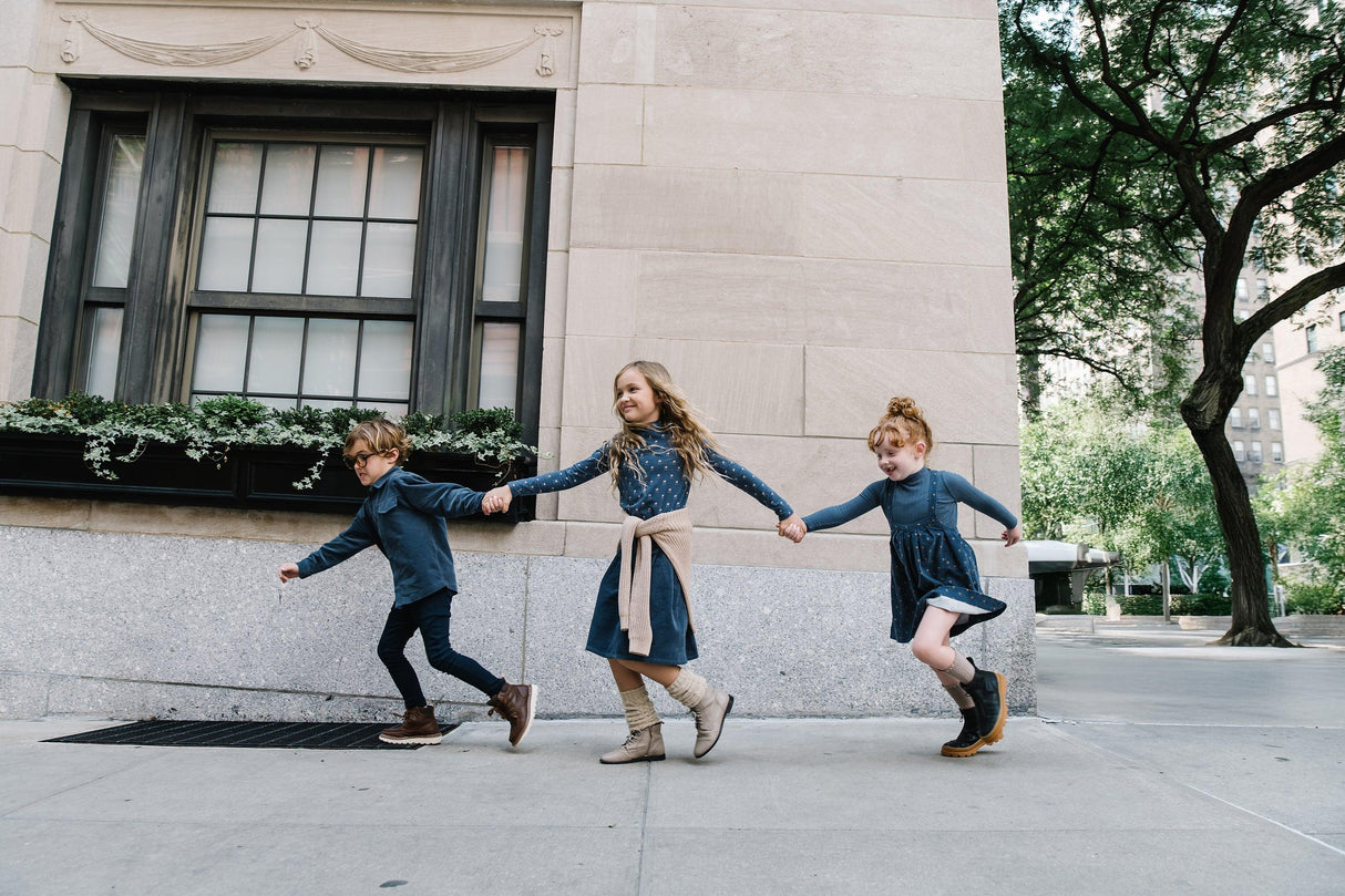 Analogie by Lil Legs Vintage Floral Collection Girls Mockneck Turtleneck - VFMN Analogie by Lil Legs Vintage Floral Collection Girls Mockneck Turtleneck - VFMN