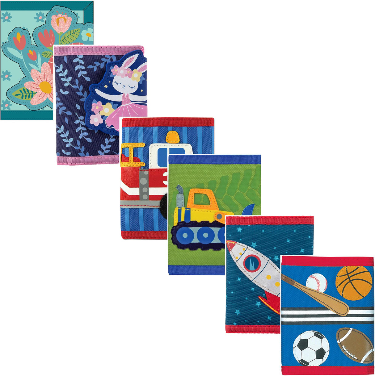 SJ Kids Tri-Fold Wallet - SJ-5201 SJ Kids Tri-Fold Wallet - SJ-5201