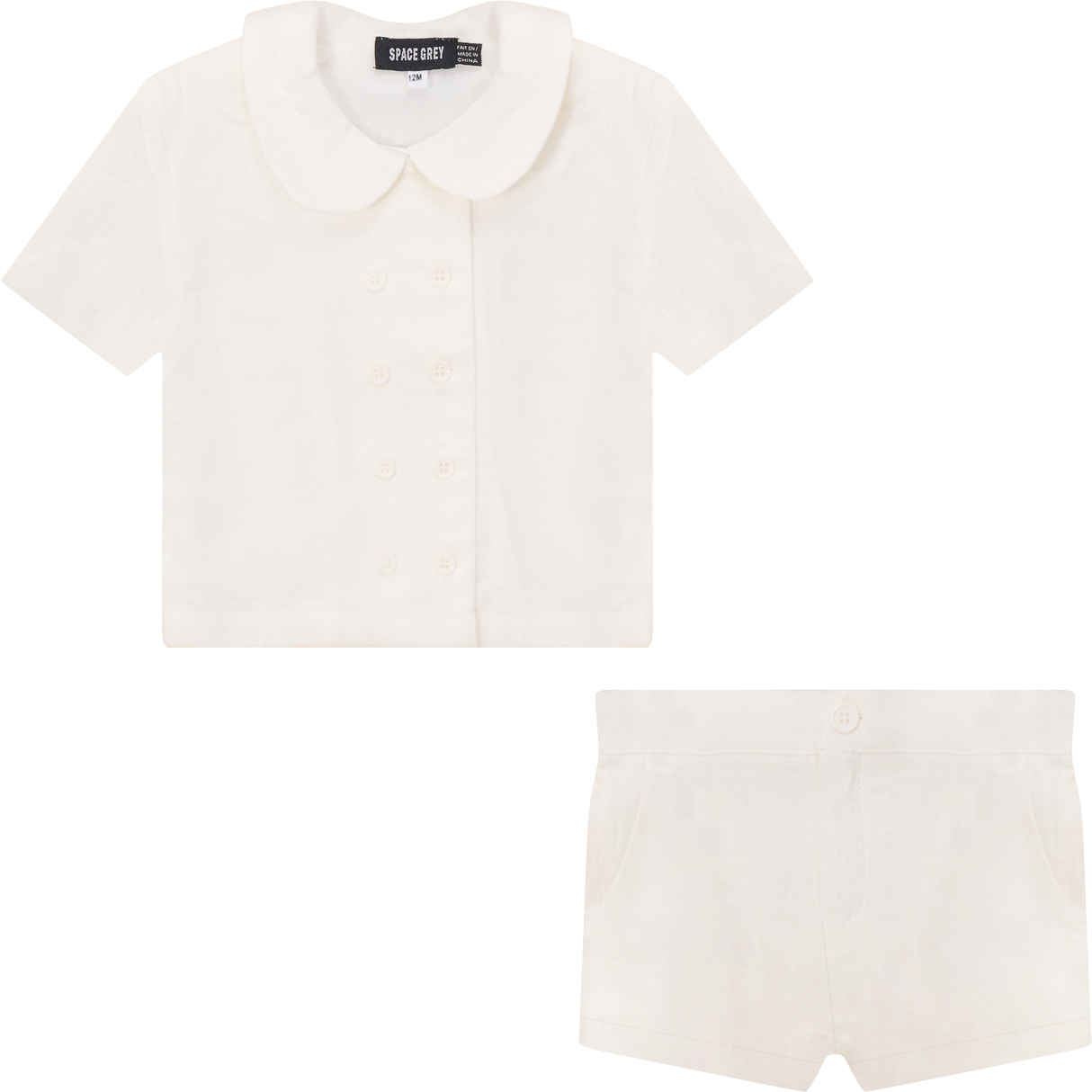 Space Gray Baby Boys Outfit - SB5CY2603EB Space Gray Baby Boys Outfit - SB5CY2603EB