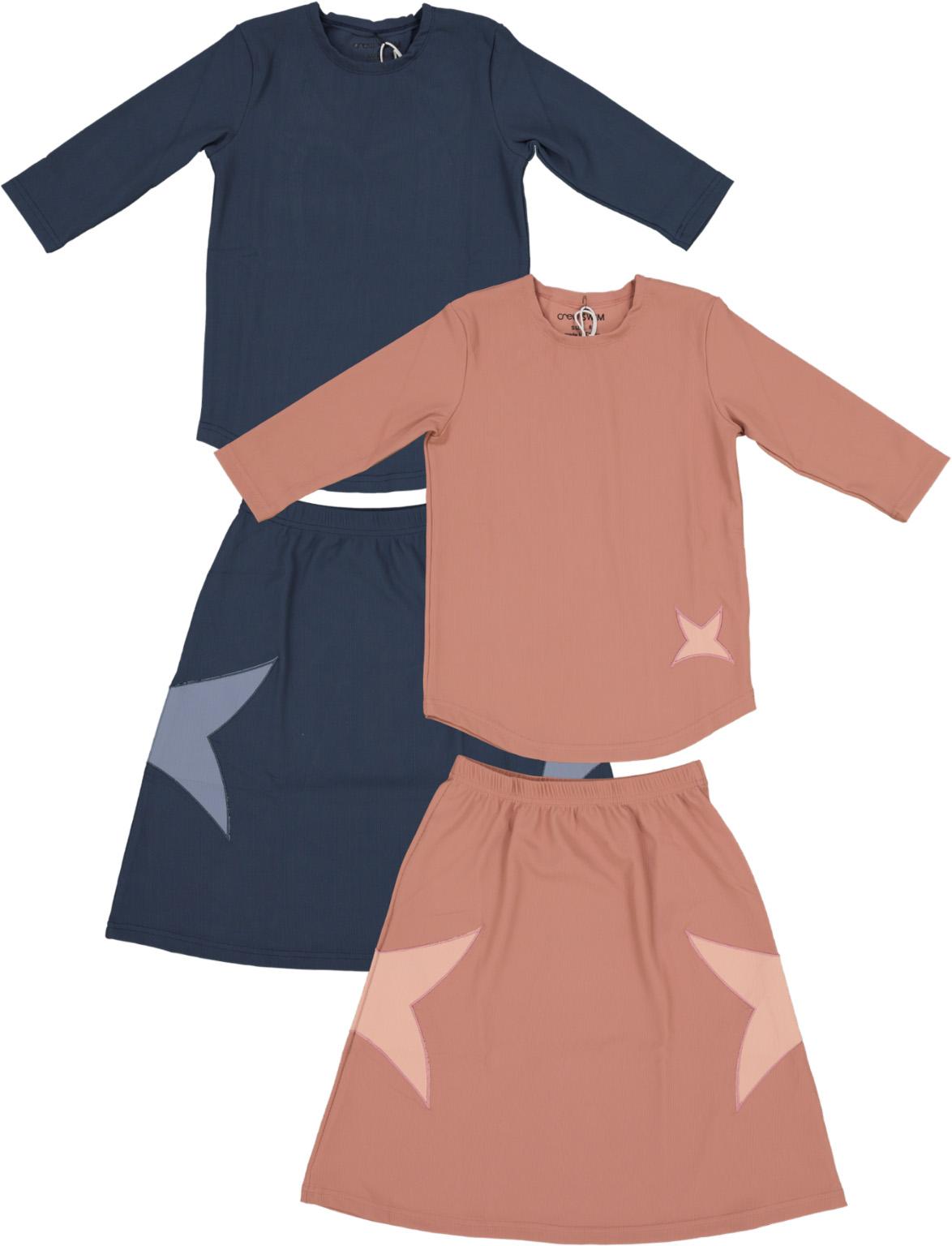 Crew Kids Girls Teens Star Swim Outfit - SG2741 Crew Kids Girls Teens Star Swim Outfit - SG2741