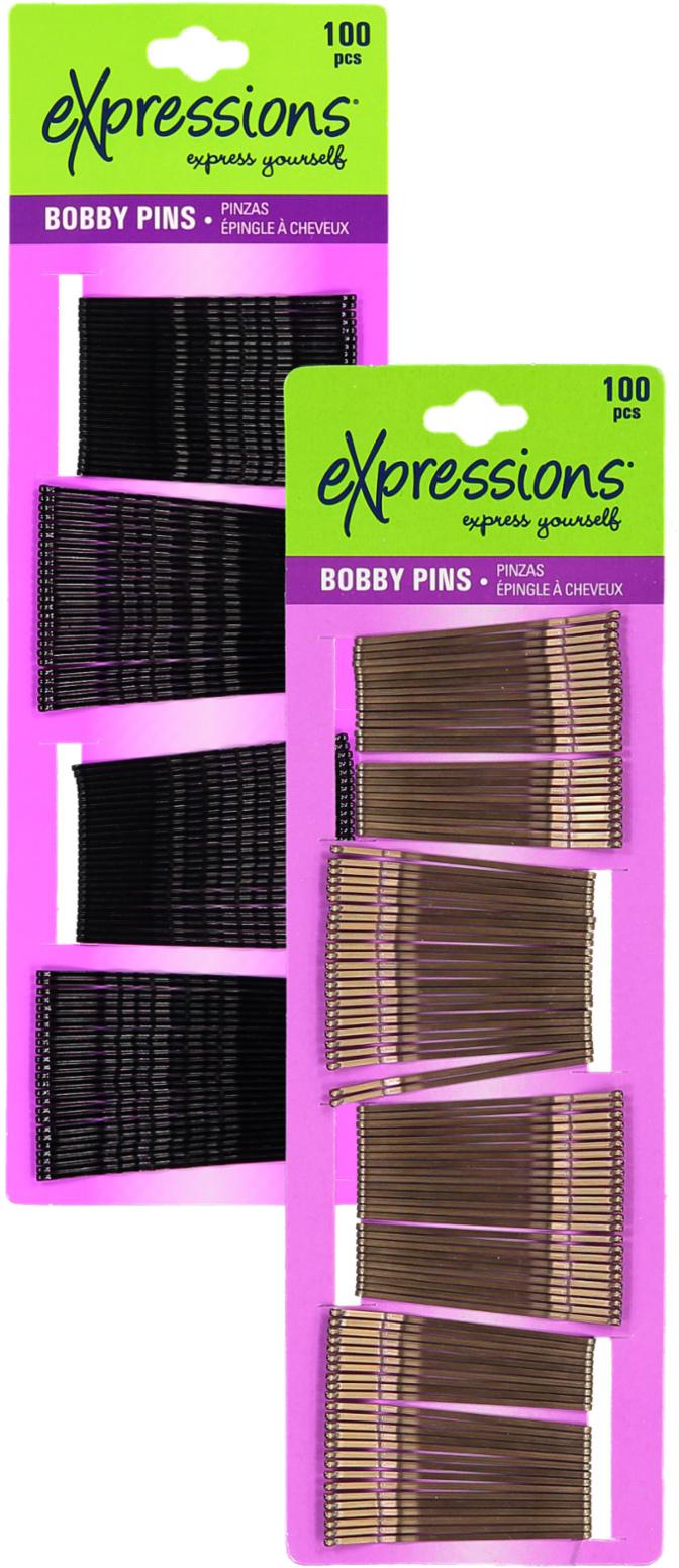 Expressions Bobby Pins 100 Pack - EXG50 Expressions Bobby Pins 100 Pack - EXG50