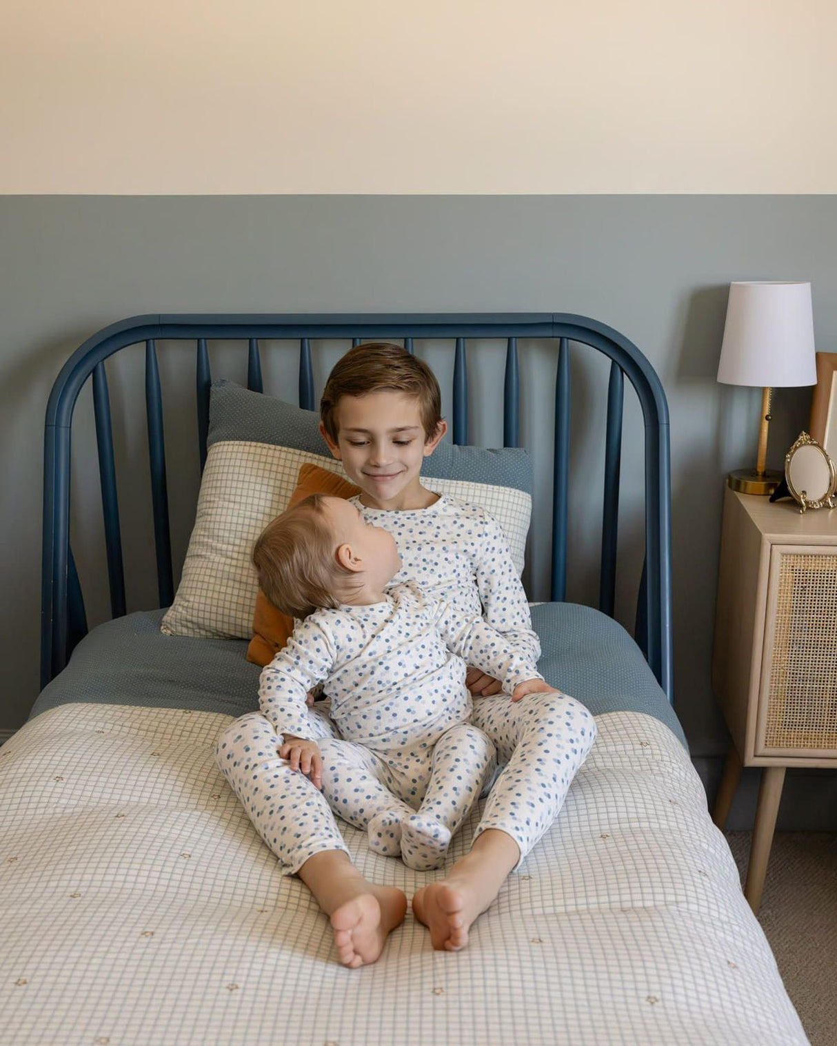 MiniMoi by Memoi Baby Boys Girls Confetti Pointelle Cotton Stretchie - IAA09638/IAA09639 MiniMoi by Memoi Baby Boys Girls Confetti Pointelle Cotton Stretchie - IAA09638/IAA09639