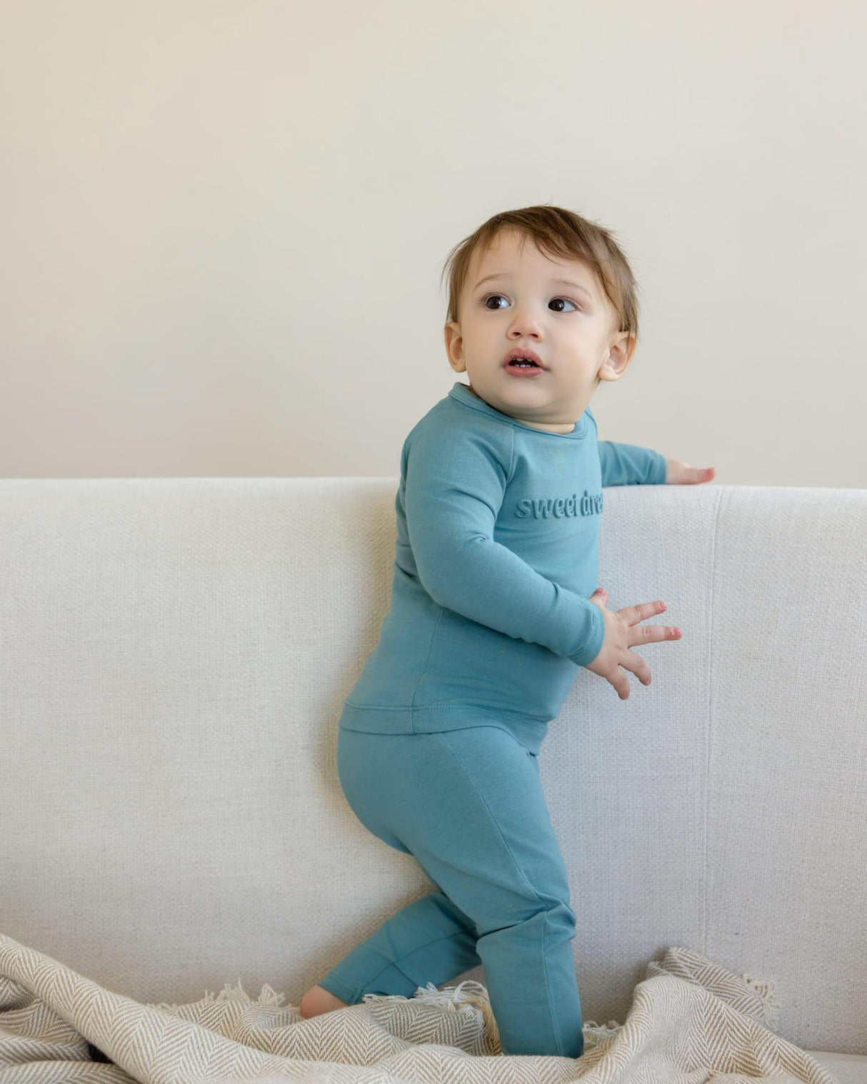 MiniMoi by Memoi Boys Girls Sweet Dreams Cotton Pajamas - IBP09689 MiniMoi by Memoi Boys Girls Sweet Dreams Cotton Pajamas - IBP09689