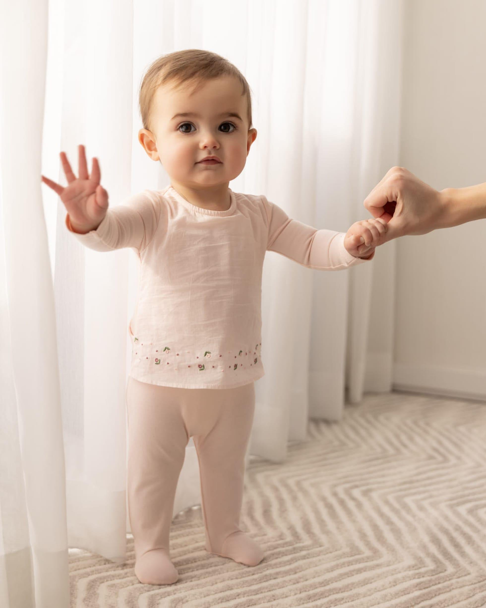 MiniMoi by Memoi Baby Boys Girls Overlay Cotton Stretchie - IAA09609/IAA09697