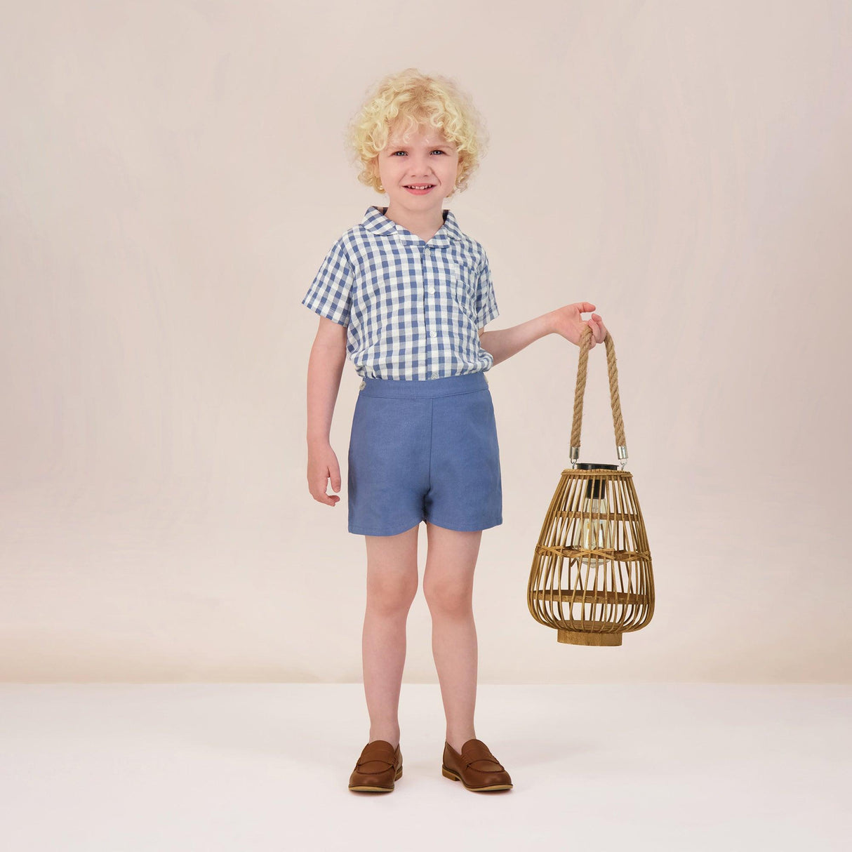 Analogie by Lil Legs Dressy Collection Boys Linen Shorts - DLNS Analogie by Lil Legs Dressy Collection Boys Linen Shorts - DLNS