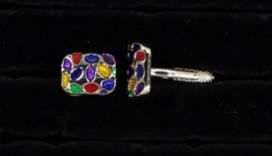 A.X.N.Y. Mosaic Cufflinks - CL010 A.X.N.Y. Mosaic Cufflinks - CL010