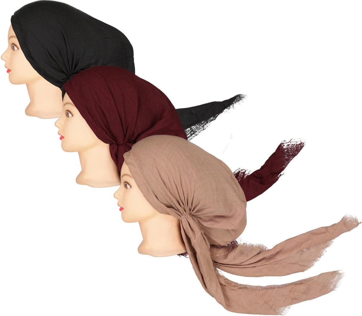 Lizi Womens Pre-Tied Bandana - Solid Lizi Womens Pre-Tied Bandana - Solid