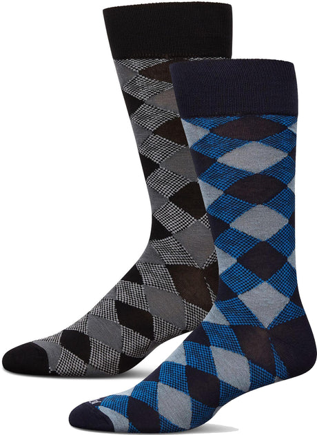 Memoi Mens Argyle Bamboo Dress Socks - ACV09013 Memoi Mens Argyle Bamboo Dress Socks - ACV09013