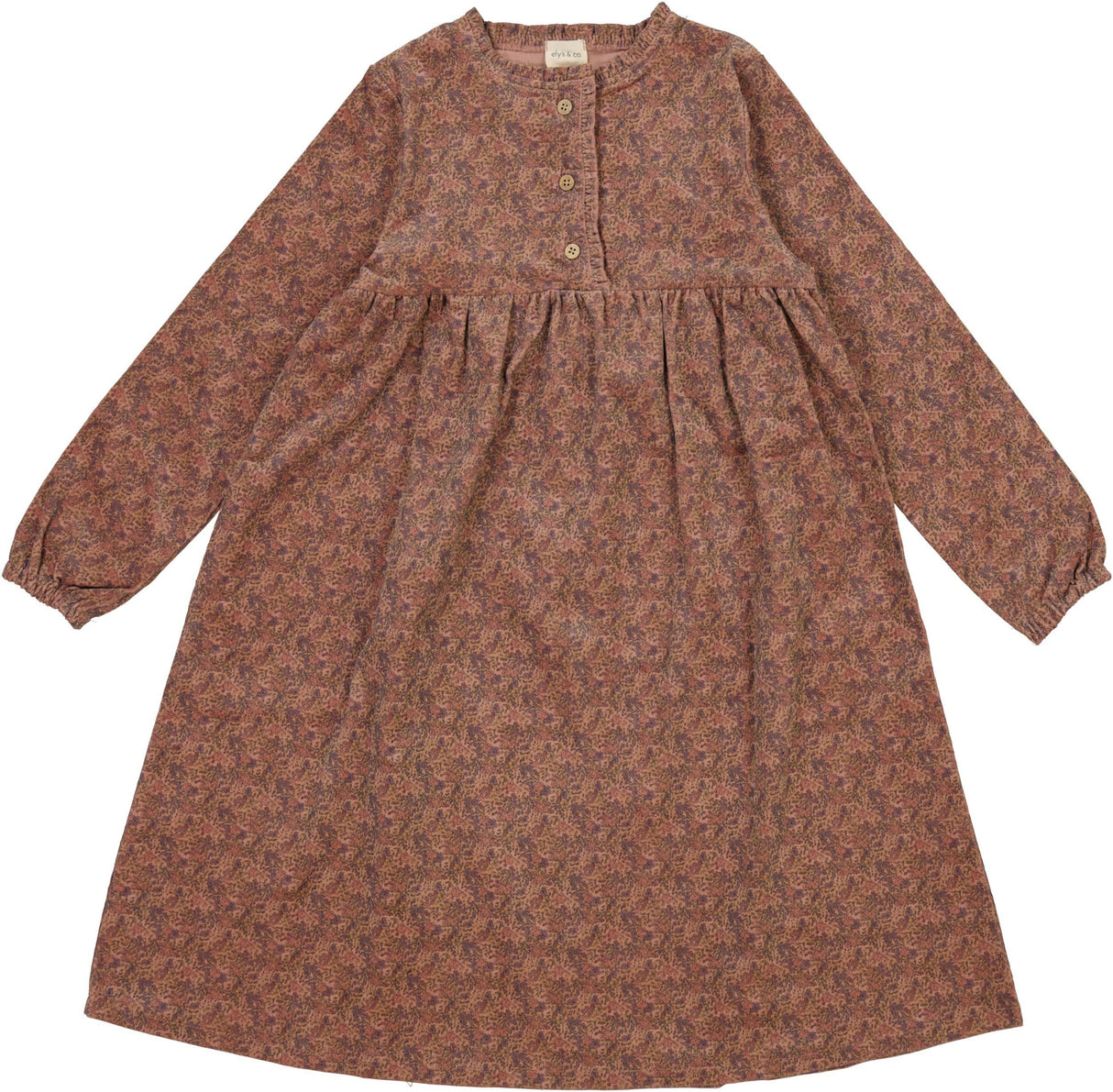 Ely's & Co Girls Liberty Floral Dress - AW26-0043 Ely's & Co Girls Liberty Floral Dress - AW26-0043