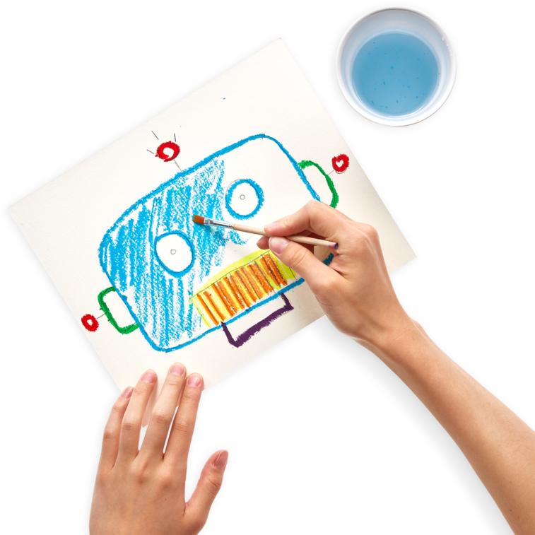 ooly Gel Watercolor Crayons 6 Pack - 133-090 ooly Gel Watercolor Crayons 6 Pack - 133-090