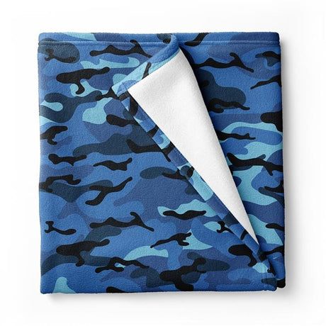 Top Trenz Fuzzy Throw Blanket - BLANK-BLUECAMO2 Top Trenz Fuzzy Throw Blanket - BLANK-BLUECAMO2