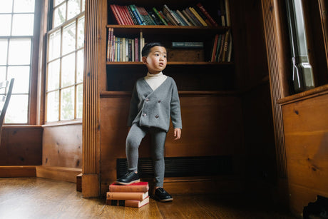 Analogie by Lil Legs Knit Collection Boys Double Breasted Blazer - DDBKB Analogie by Lil Legs Knit Collection Boys Double Breasted Blazer - DDBKB