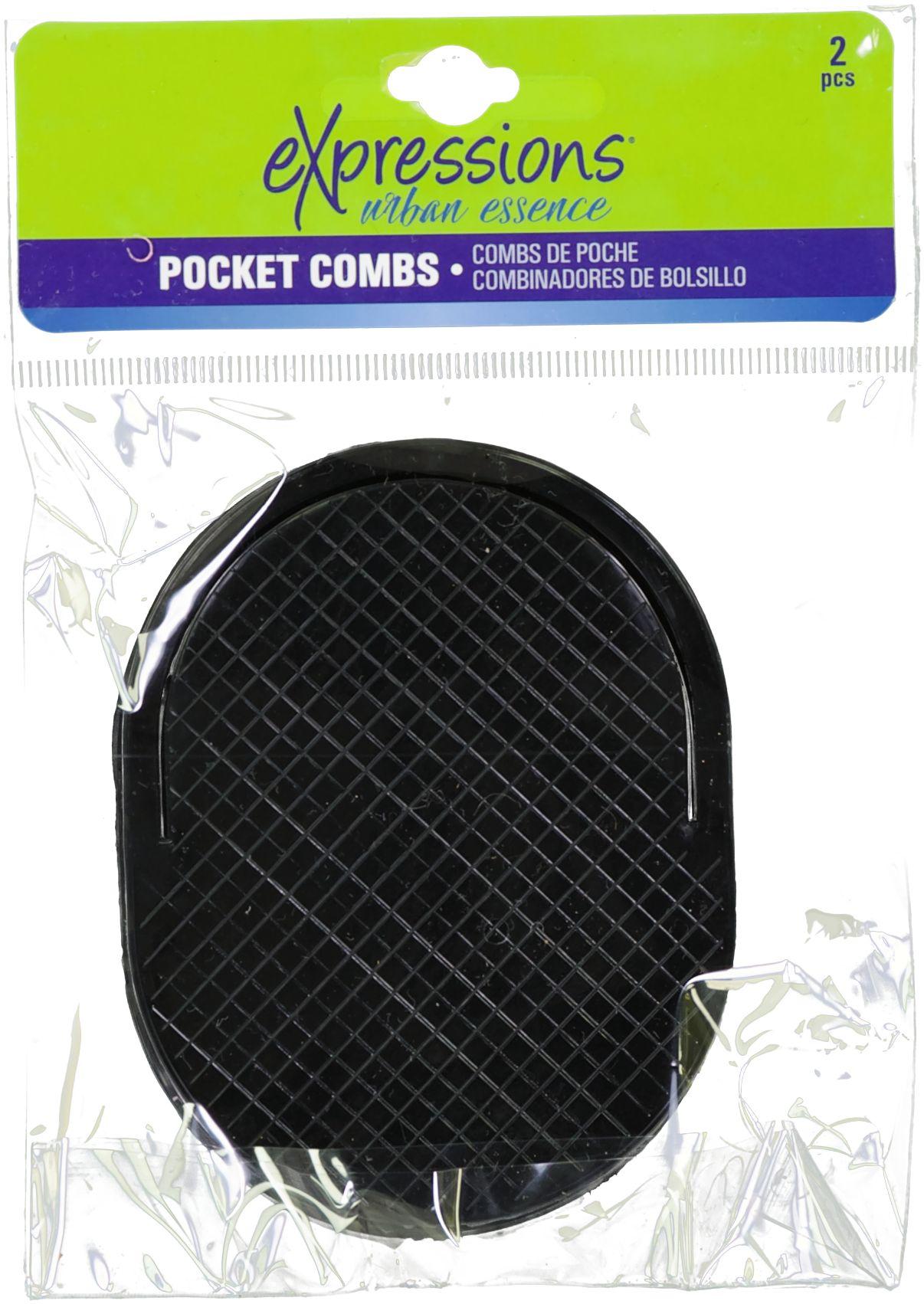 Expressions Pocket Hair Comb 2 Pack - TSC1149 Expressions Pocket Hair Comb 2 Pack - TSC1149