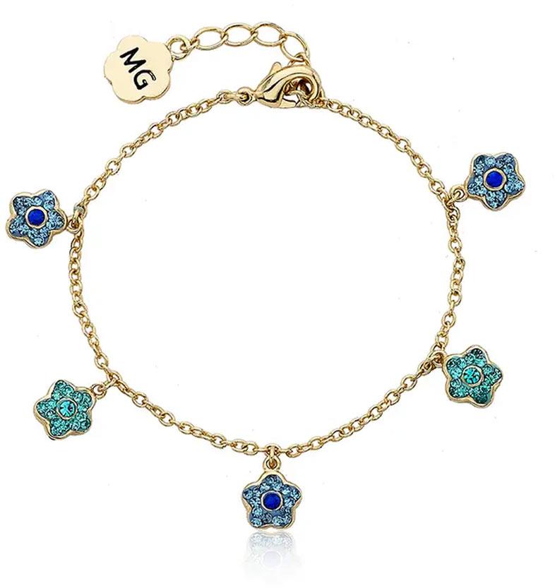 Molly Glitz Girls Bracelet - BT1679B-GP Molly Glitz Girls Bracelet - BT1679B-GP