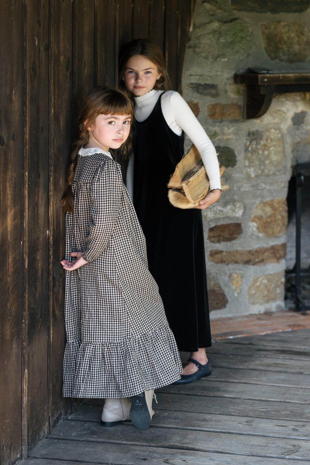 Lil Legs Loungewear Collection Girls Velour Slip Maxi Jumper Robe - LVSM Lil Legs Loungewear Collection Girls Velour Slip Maxi Jumper Robe - LVSM