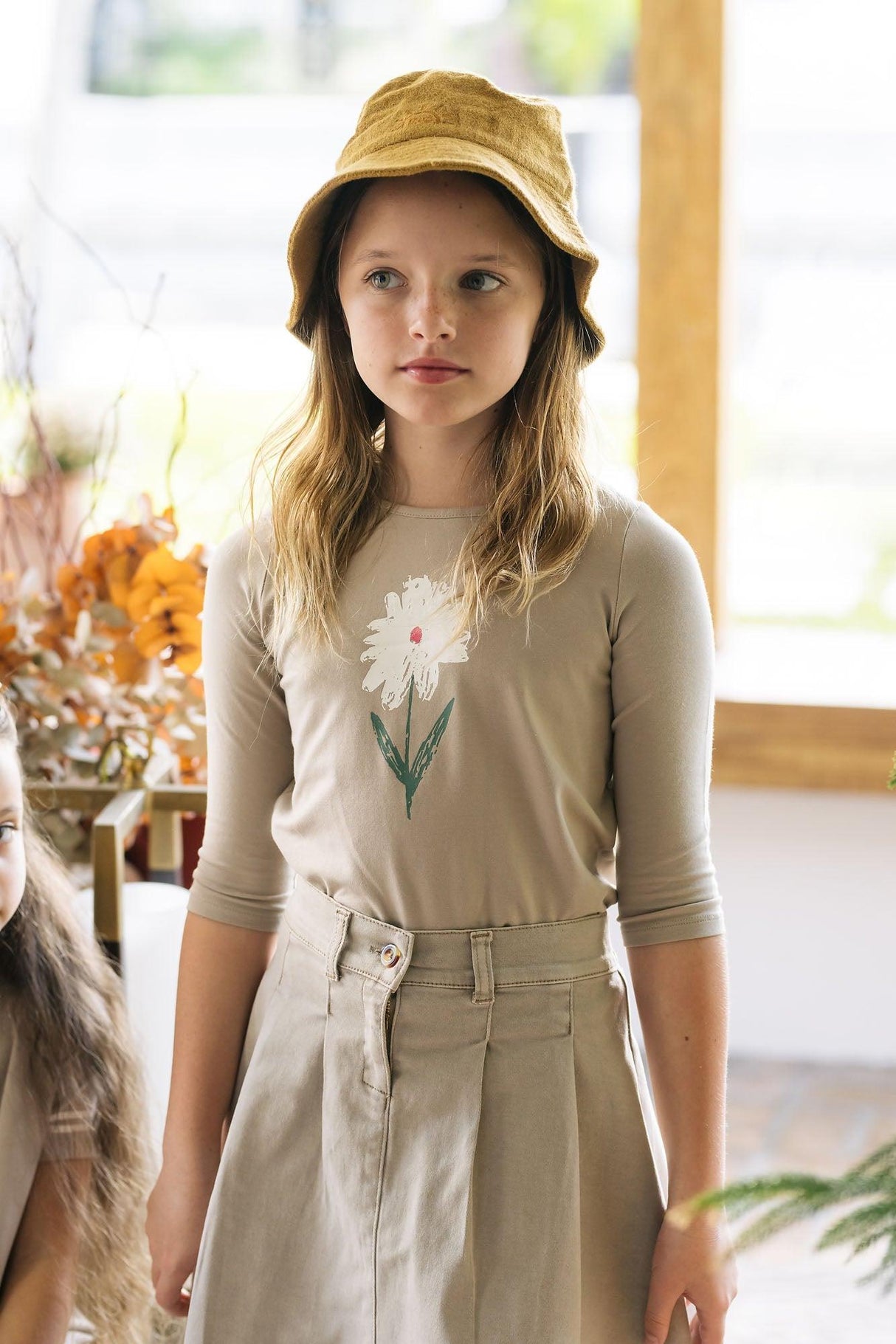 Analogie by Lil Legs Taupe Collection Girls Pleated Skirt - TPSK Analogie by Lil Legs Taupe Collection Girls Pleated Skirt - TPSK