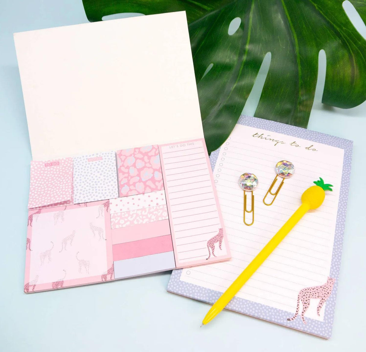 Bewaltz Leopard Sticky Notes Set - 2088 Bewaltz Leopard Sticky Notes Set - 2088