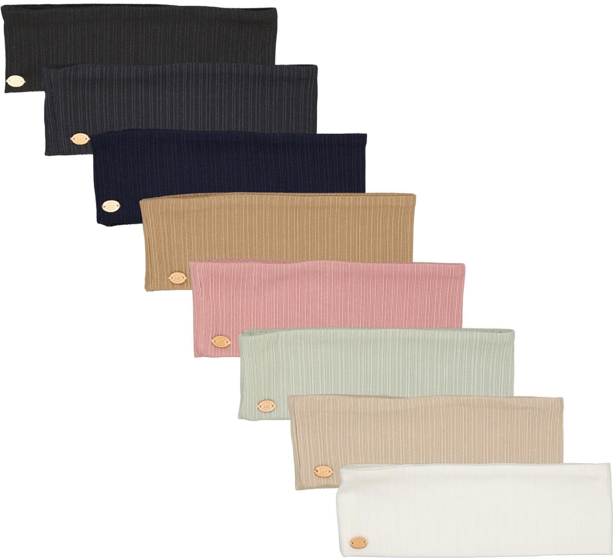 Lizi Womens Ribbed Solid Headband - HRS Lizi Womens Ribbed Solid Headband - HRS