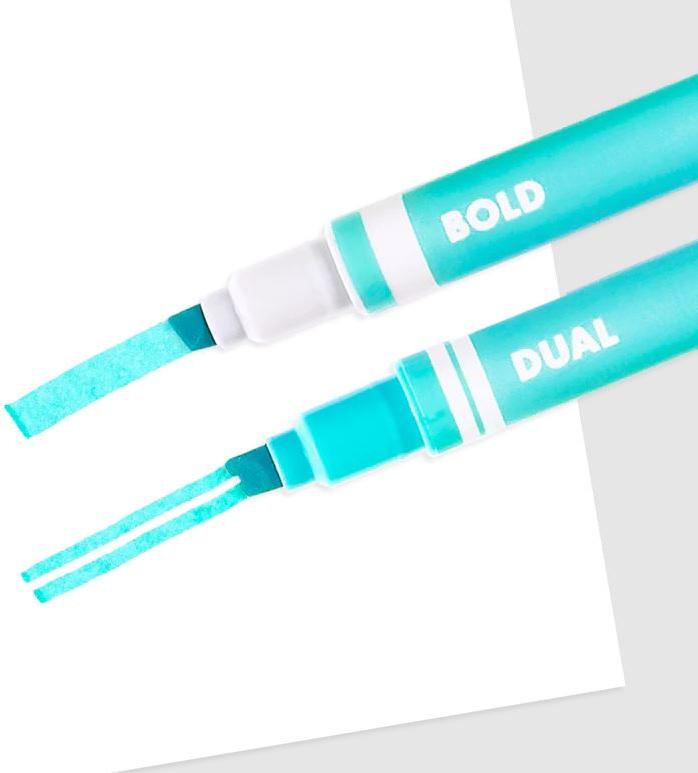 ooly Dual Liner Double-Ended Highlighter 6 Pack - 130-078 ooly Dual Liner Double-Ended Highlighter 6 Pack - 130-078