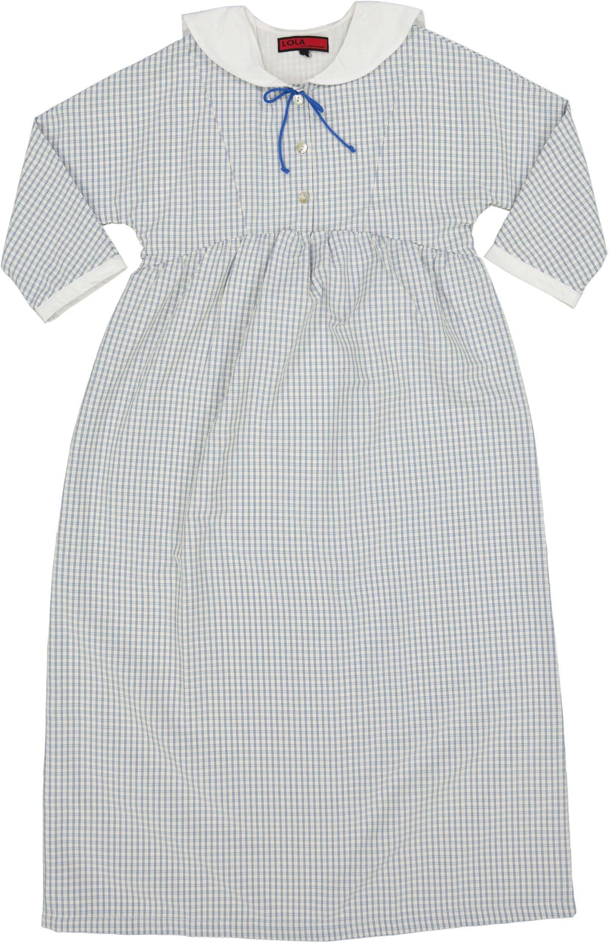 Lola Girls Sailor Collar Maxi Robe - SB6CP7411 Lola Girls Sailor Collar Maxi Robe - SB6CP7411