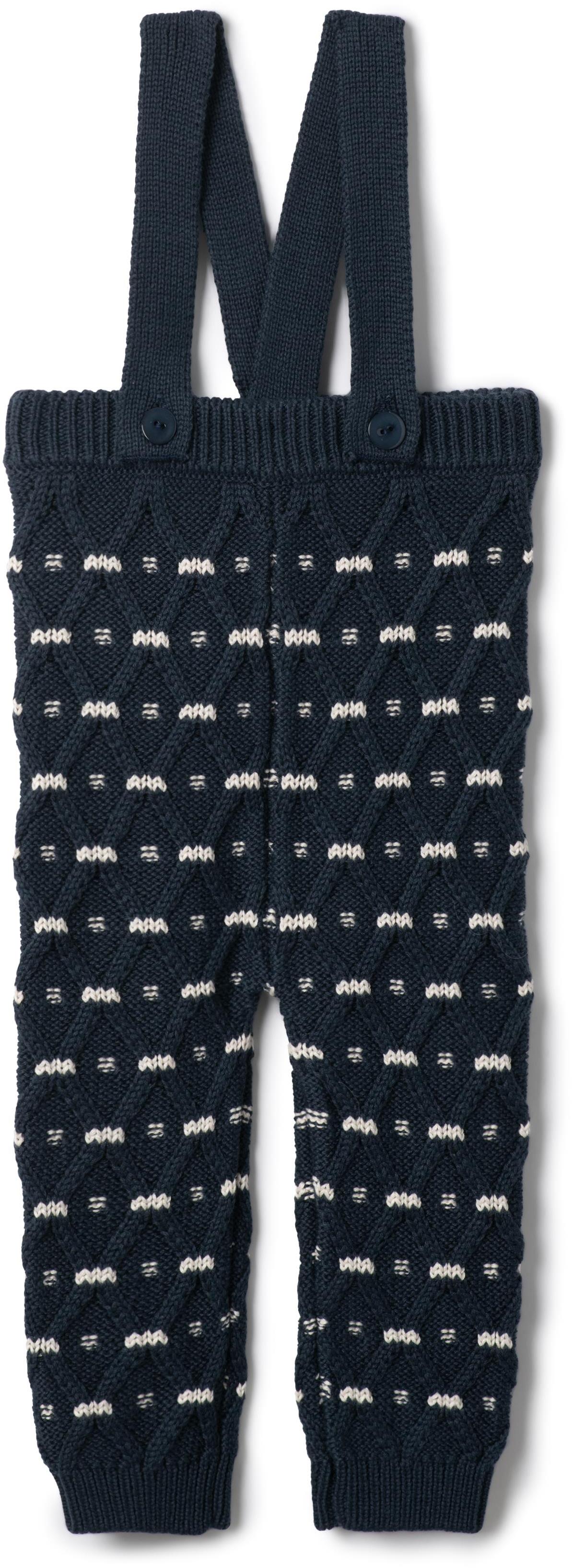 Charlotte & George Boys Knit Overall - WB5CP7246B Charlotte & George Boys Knit Overall - WB5CP7246B