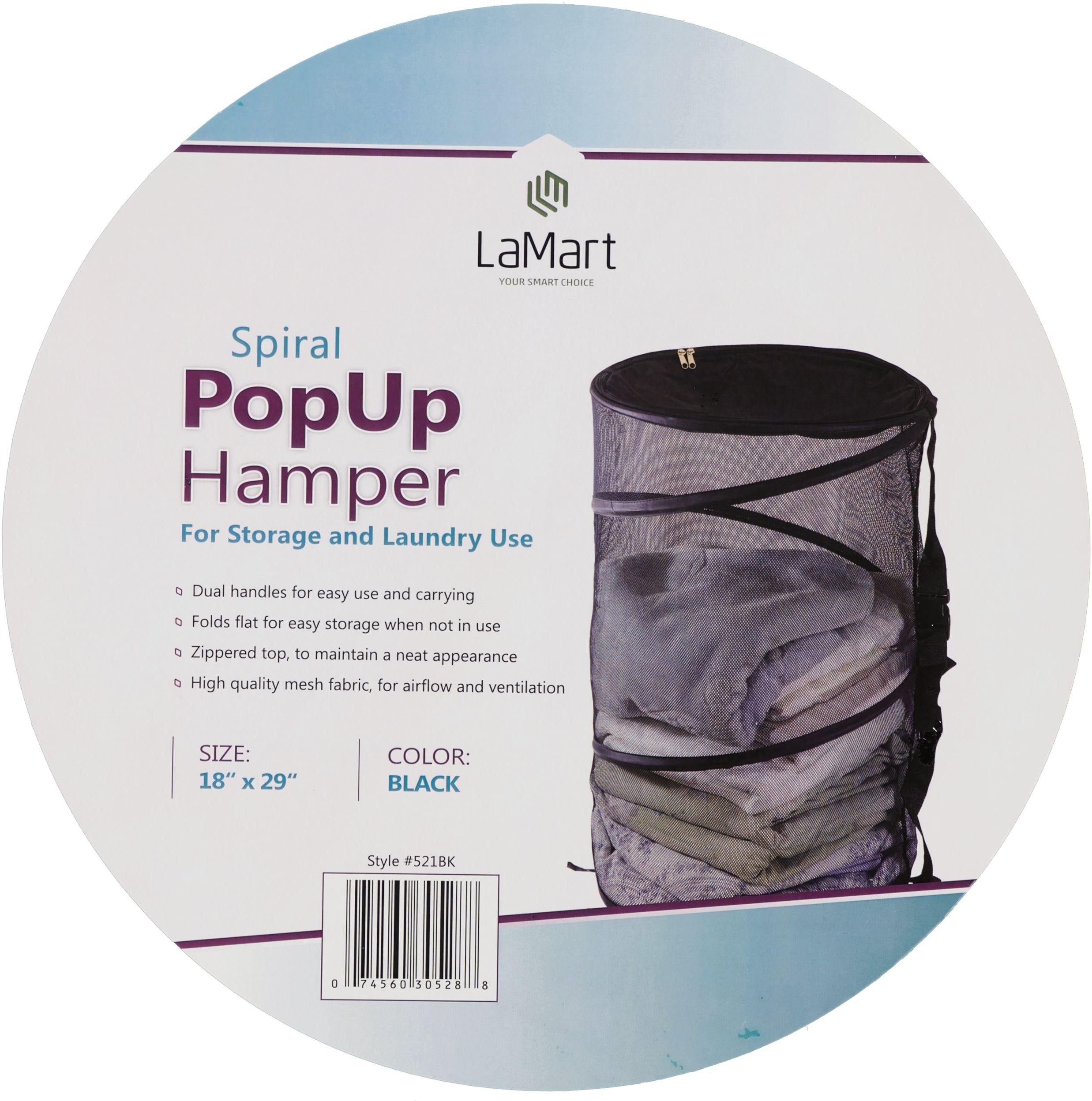 La Mart Large Spiral Pop-Up Hamper - 521